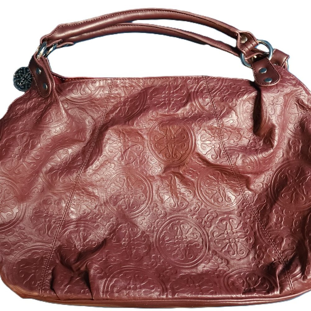 Solina Burgundy Shoulder Bag